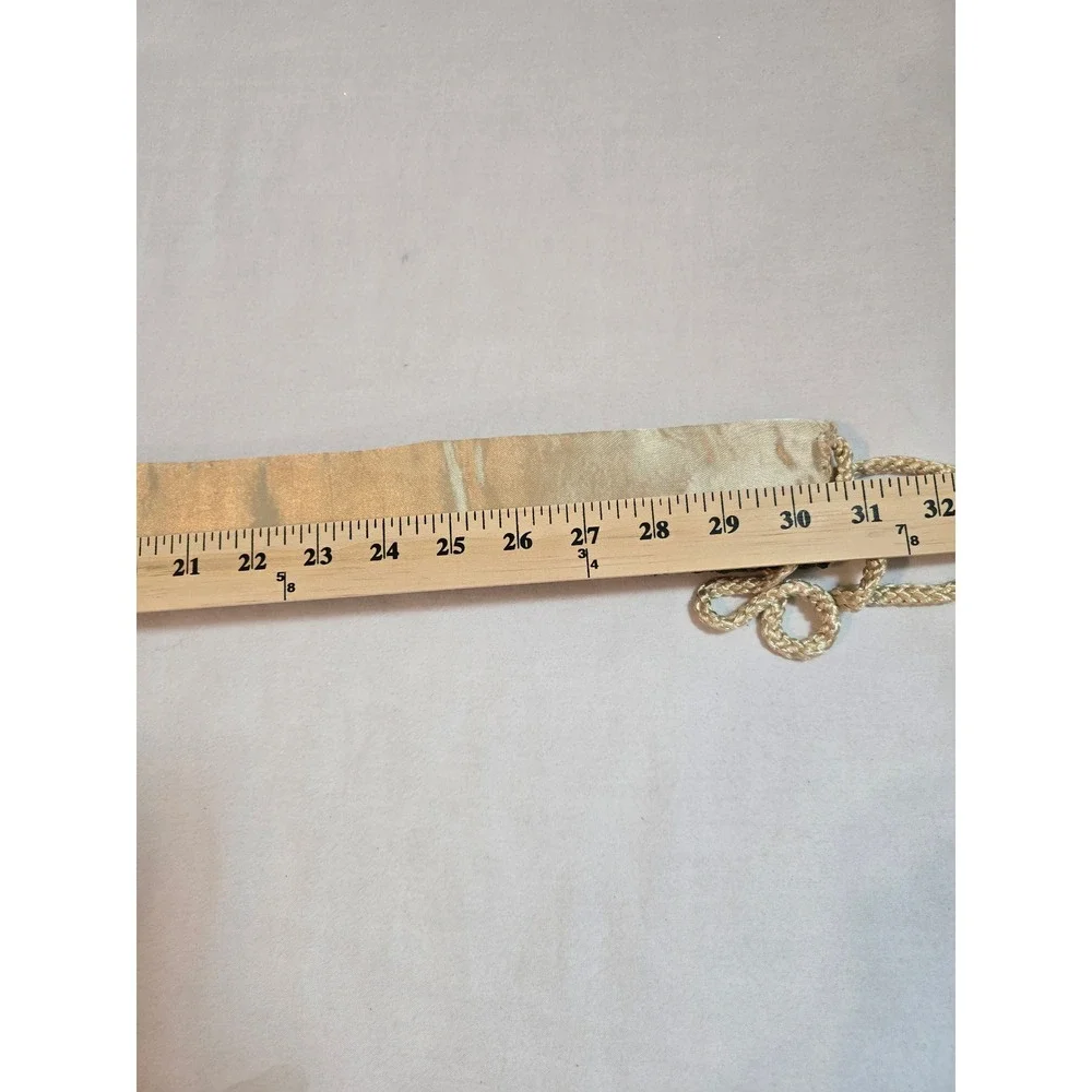 Boho‎ handmade Beaded Wood Square Accent Wide Waist Belt Tie Sash Women